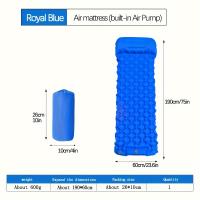 Alfombra De Dormir Para Exteriores Inflable Con Cojines Matrícula De Viaje Plegable Ultraligera Almohadilla De Aire Para Senderismo Y Trekking - details 6