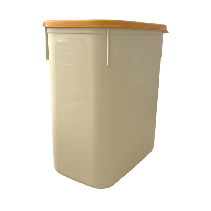 UNUSUAL- Recipiente de comida seca para perros y/o gatos grande hasta 2.7litros, hermético, antiolor, Contenedor para Comida y golosinas para perros, con herméticas , Cajas Almacenamiento para Alimentos para mascotas,Capacidad 3 Litros. F54402 - 1