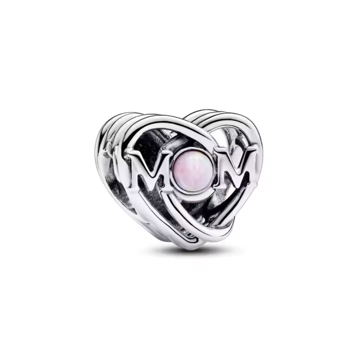 793233C01 - Charm en plata de ley Corazón Filigrana y Madre 793233C01 PANDORA Raíz Joyas Pandora MUJER inicio Charm Pandora Mujer Pandora Original - 1