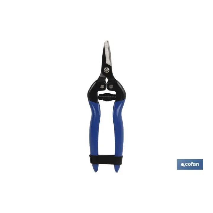 COFAN - Tijeras de recolección con punta recta corta y longitud total de 165 mm | Especiales para jardinería - 1