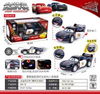 Disney Toy Story 3 Coche De Acción Lightning McQueen Metal Diecast Con Luces Y Retroceso Inercial Juguetes De Coches Para Niños Aged 6-12 - details 0