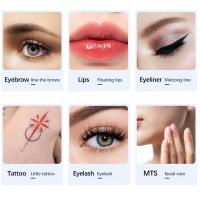 Kit De Maquinaria De Maquillaje Permanente Wireless Con Pluma Micropigmentación Para Tatuaje De Cejas Batería Doble Y 5pcs De Agujas De Tinta - details 2