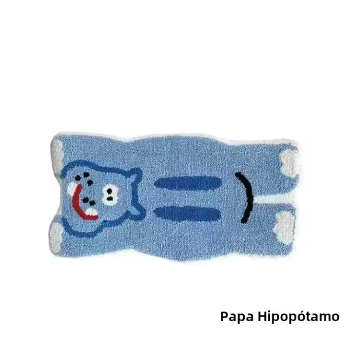 Alfombra De Cashmere Imitación Con Dibujos Animados Vikama Cómoda Y Suave Para Dormitorio Regalo Para Niños Decoración Del Hogar Regalo Para Casa - 1
