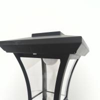 LILI HOME 🌟 Farola Solar de Jardín – Elegancia, ahorro energético y decoración en un solo producto Modelo de 100 cm y 146 cm. Cabezal de lámpara: 20 cm x 20 cm – Farol elegante con forma cuadrada, perfecto para una estética clásica de jardín. - details 1