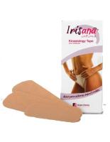 Iriscup Irisana - Kinesiology Tape - Pack 3 Cintas Autoadhesivas - Marrón Claro - Elástico, Resiste al Agua - Ayuda a Aliviar Molestias Menstruales - Turmalina - details 1