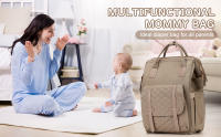 Mochila De Diaper Grande Para Bebés Niños Y Niñas Multifuncional Impermeable Estilosa Para Viajes Bolsa De Bebé Para Madres Y Padres Maternidad - details 0