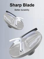 Afeitadora Eléctrica Portátil Recargable Mini Para Viajes Afeitadora De Barba Y Cuerpo Desmontable Para Rostro Y Cuerpo Material ABS+Acero Inoxidable - details 3