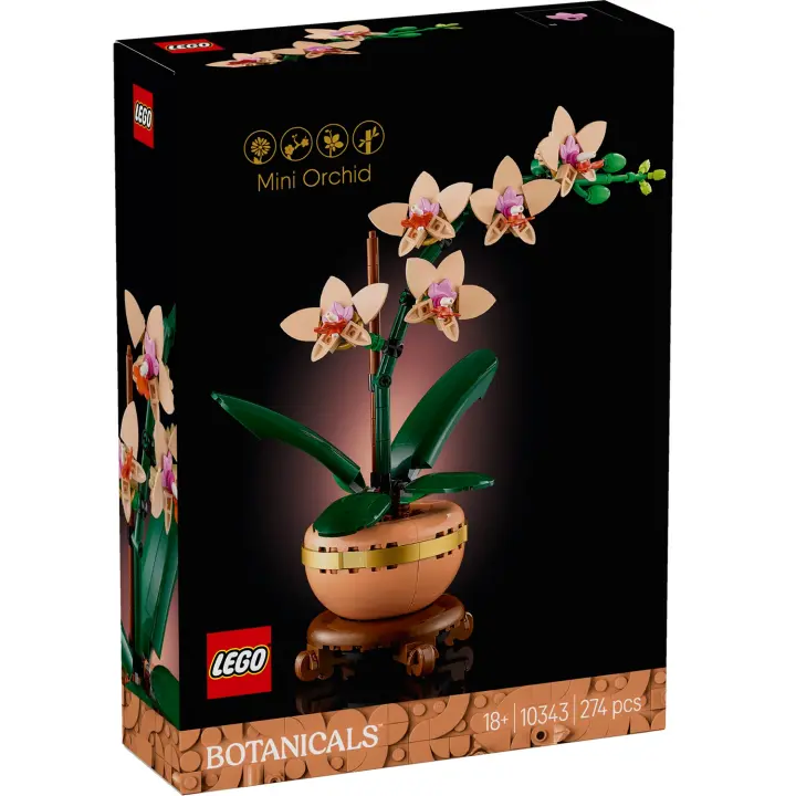LEGO FLORES Y PLANTAS - MINIORQUÍDEA, 10343, TIENDA CON LICENCIA OFICIAL - 1