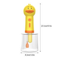 Máquina De Espuma Automática Para Baño De Mascotas Amarilla Con Delfín Recargable Por USB Accesorios Para Mascotas - details 0