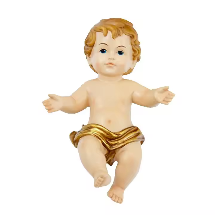 NINO JESUS PANAL ORO 16cm - 1