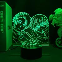Luz LED Anime Jujutsu Kaisen Yuji Itadori Ryomen Sukuna Gojo Satoru Para Decoración De Habitación Infantil Regalo De Cumpleaños - details 9
