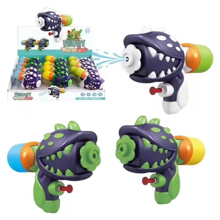 Plushome Pistola de Agua Pack 2 Pistolas de Agua Juguete para Niños Niñas Alcance Largo 8m-10m - 1