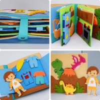 Libro Ocupado Para Niños Montessori Juguete De Juego Imaginativo Educativo Temprano Con Habilidades De Vida Y Cognición Para Niños De 3-6 Años - details 6
