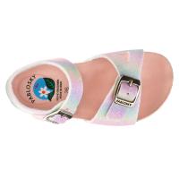 Sandalias bio de niña PABLOSKY 439471 BIO DOS HEBILLAS GLITTER RAINBOW 34912 25V - details 2