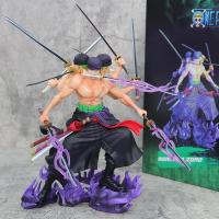 Figura De Acción Anime One Piece Roronoa Zoro 30cm PVC Juguete Coleccionable Para Niños Y Adultos Regalo De Cumpleaños - details 2