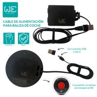 Luz Emergencia Coche DGT 3.0 (Obligatoria) Homologado Geolocalización Conectada Luz avería Coche GPS y Base Imantada Soporte UNIVERSAL - details 3