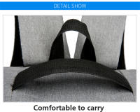 Mochila Negocios Impermeable Para Hombres Con USB Capacidad Grande Para Portátil De 15.6 Pulgadas Bolsa De Escuela Para Hombres - details 24