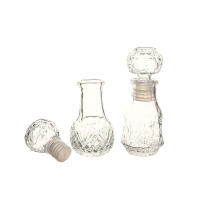 Botella De Licor Mini 50ml Para Whisky Con Tapa De Tornillo Jarra De Perfume Y Miel Hecha a Mano Regalo Para Bodas Y Fiestas - details 18