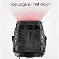 Calefactor De Coche Eléctrico Portátil 12V/24V Ventilador De Aire Secador Para Parabrisas Desescarchas Y Deshielo Accesorios De Calentamiento - details 4