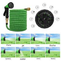 Manguera de Jardín Extensible de Doble Conector de Metal Alta Prisión, Tipo de Carrete,Adecuada para Riego de Jardín y Lavado de Coche - details 2