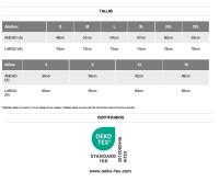 Camiseta técnica de manga corta ROLY MONTECARLO para deporte - 100% poliéster piqué, 150 g/m² - details 0