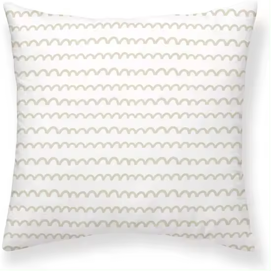 BL BELUM -  Funda de almohada 100% algodón modelo Vitoria Beig de 90 cm - 1