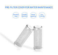 Filtro De Inflación Para Acuario De 12/16mm Protector De Red De Acero Inoxidable Accesorio De Filtro Para Tanque De Peces Tamaño S/L - details 5