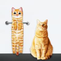 Divertidos Gatos Toallas de Mano Suspendible- Decoración Gato Baño Cocina - Toalla Absorbente Animal Regalos Navidad Cumpleaños Amigo Invisible-Regalos Originales Graciosos Mujer Amantes de Los Gatos - details 1