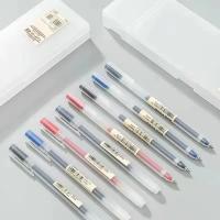 3-6Pcs Bolígrafo De Gel Kawaii MUJIs 0.5mm Negro/Rojo/Azul Para Escuela Y Oficina Suministros De Papelería Para Escritura - details 3