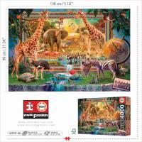 Educa - Volviendo de la Sabana, Puzzle de 4.000 Piezas, Medidas: 136 x 96 cm, + 14 años Educa 19285 - details 2