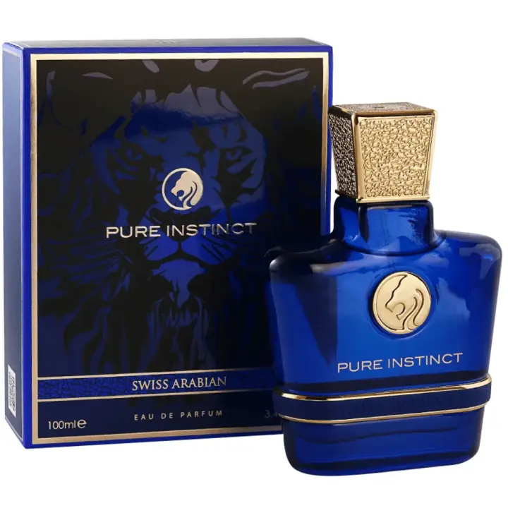 Pure Instinct 100ml - Eau de Parfum - Swiss Arabian - Fragancia Masculina - Familia Olfativa Amaderada Aromática. - 1