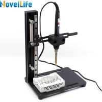 Herramienta De Inserción De Quemado Vertical Máquina De Presión Para Tornillos De Latón Con Encaje Soldering Iron 936 TS101 Soporte De Inserción De Melt Hot - details 5