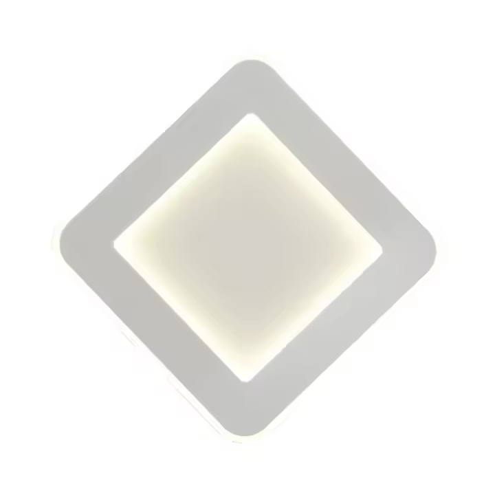 LedHogar  LUZ DE PARED. APLIQUE. LUZ DE NOCHE. COLOR BLANCO. MATERIAL METAL.  LUZ LED 18W. TONO DE LUZ 4000K. Ref. 842 - 1