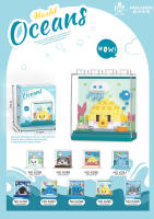 Oceanarium Juguetes Educativos De Bloques De Construcción Para Niños Modelos De Ballena Delfín Tiburón Decoraciones De Animal - details 9