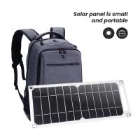 Panel Solar Portátil 30W Con USB Impermeable Para Camping Y Senderismo Carga De Teléfono Móvil 6.8V Batería De Carga Móvil - details 2