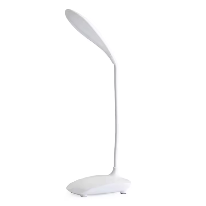 Lámpara De Escritorio LED Con Pilas Secas AA Iluminación De Noche Plegable Para Estudio Dormitorio Estudiante Toque Dimmable - 1