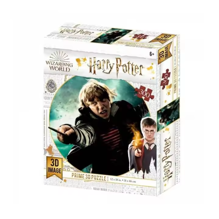 PUZZLE 3D HARRY POTTER RON WEASLY 300 PIEZAS DE REDSTRING - 1