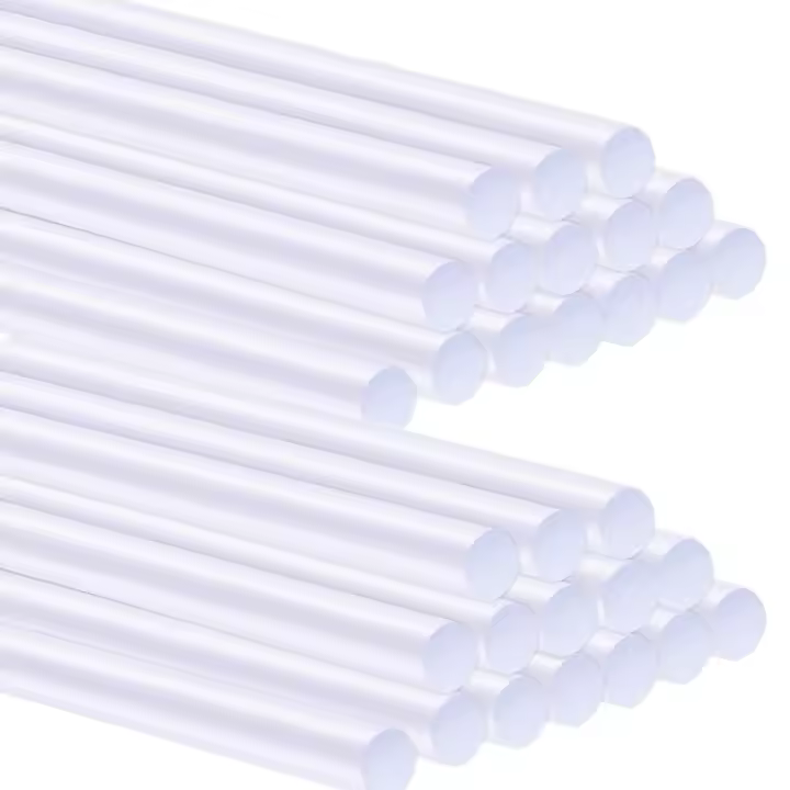 Barras de pegamento de pistola de fusión en caliente transparente, 7mm/11mm, para pistola de calor, adhesivo, herramientas de bricolaje, accesorios de aleación de reparación, 36unids/lote - 1