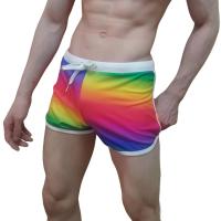 JOCKMAIL Ropa De Baño Para Hombres Estampado De Playa Y Surf Shorts De Natación En Nylon Seda Hielo Pantalones De Casa - details 1