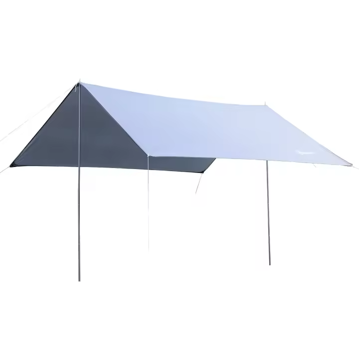 Outsunny Toldo de Refugio Portátil 300x292 cm Impermeable Carpa Tienda de Campaña Grande para Camping Playa Picnic Protección Solar - 1