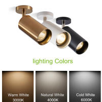 GU10 Lámpara De Pared Y Techo LED Rotable 360 Grados Luz De Ambiente Interior Para Foyer Sala De Estar Pasillo 110V 220V Decorativa - details 6