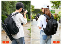Mochila De Hombros Impermeable Para Fotografía Con Trípode De Video Gran Capacidad Para Cámara DSLR Canon Nikon Sony Pentax Incluye Cubierta De Lluvia - details 17