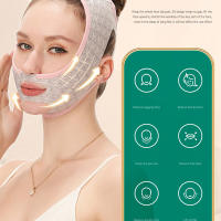 Cinta Modeladora De Rostro V Shaper Elevador De Levantamiento Relajante Adelgazante De Doble Barba Y Modeladora De Masaje Para La Piel Del Rostro - details 1