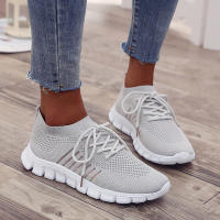 Zapatos Deportivos De Moda Para Mujer Verano Clásicos Transpirables Casual Con Cordones Ligeros Y Cómodos Para Correr Y Uso Diario - details 3