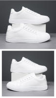 Zapatos De Patinaje Casuales Para Hombres Blancos Negros Cómodos Y Ligeros Zapatillas De Moda De Verano Suela De Goma Talla True - details 5