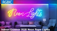 Luces LED Neón Wiscolor 5V USB RGBIC 1M 2M 3M 5M Impermeables Con Control Remoto Y Sincronización Musical Para Decoración De Hogar - details 1