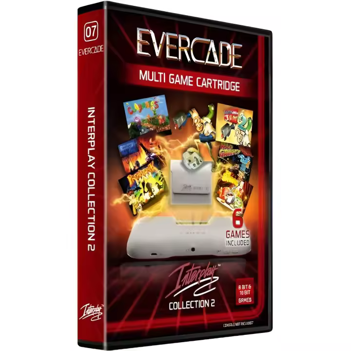 Cartucho Evercade Interplay Cartridge 2 - Nuevo precintado - PAL España - 1