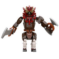 Kit De Bloques De Construcción MOC 'Respiración De La Vida Salvaje': Centauro León Lynel Figura Roja Bokoblin Juguete DIY Para Niños Modelo De Ladrillo Juego Compatible Con Lego - details 6