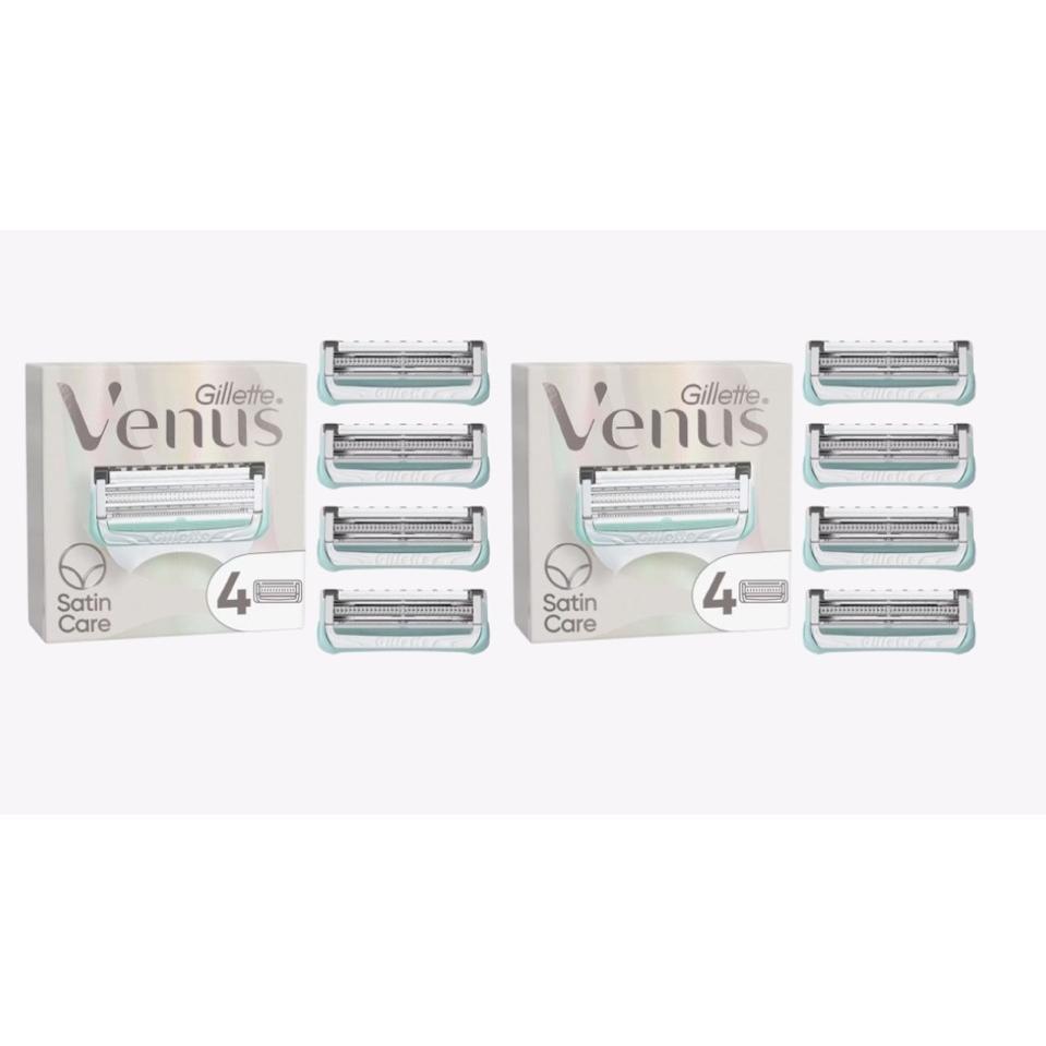 Gillette Recambios Venus Intima, Pack de 8 Recambios