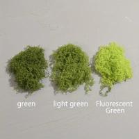 Moss Artificial De Jardín 20g/0.7oz Para Decoración Interior Y Exterior De Plantas Verdes Camuflaje De Mini Escenario De Jardín - details 14